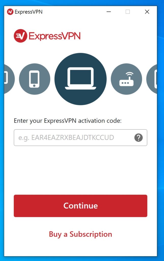 輸入前面步驟所取得的Activation code
