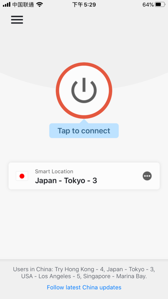 點擊上方連接按鈕進行連接