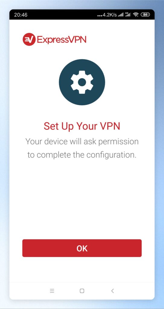 需要手機的權限許可,去增加VPN的設定