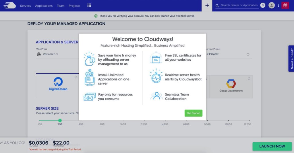 【 WordPress 架站教學#1】透過 Cloudways 架設你的 WordPress 網站!每月 12 美元即可擁有極致效能! 4