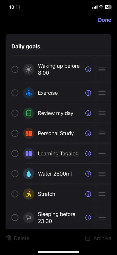 調整順序