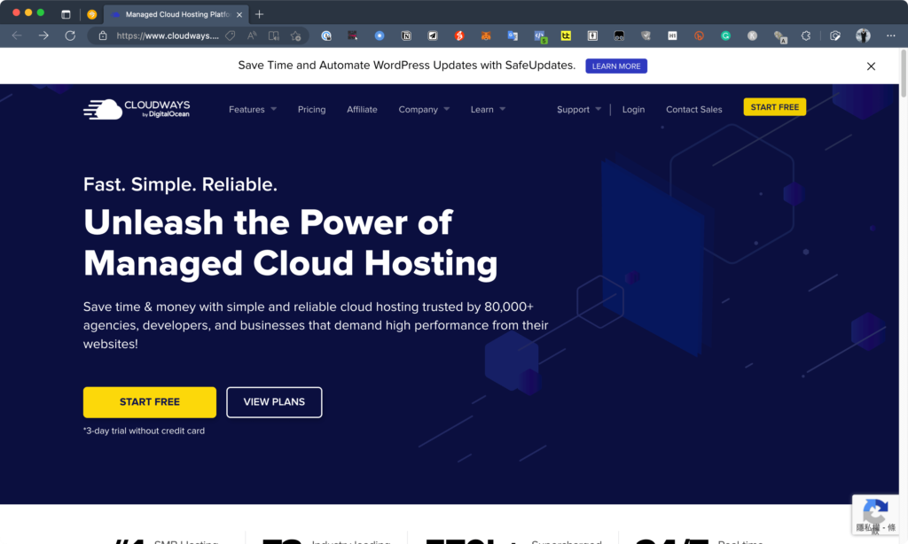 【 WordPress 架站教學#1】透過 Cloudways 架設你的 WordPress 網站!每月 12 美元即可擁有極致效能! 1