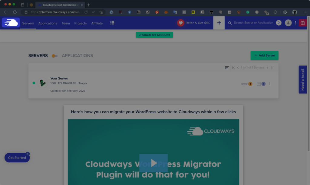 【 WordPress 架站教學#1】透過 Cloudways 架設你的 WordPress 網站!每月 12 美元即可擁有極致效能! 18