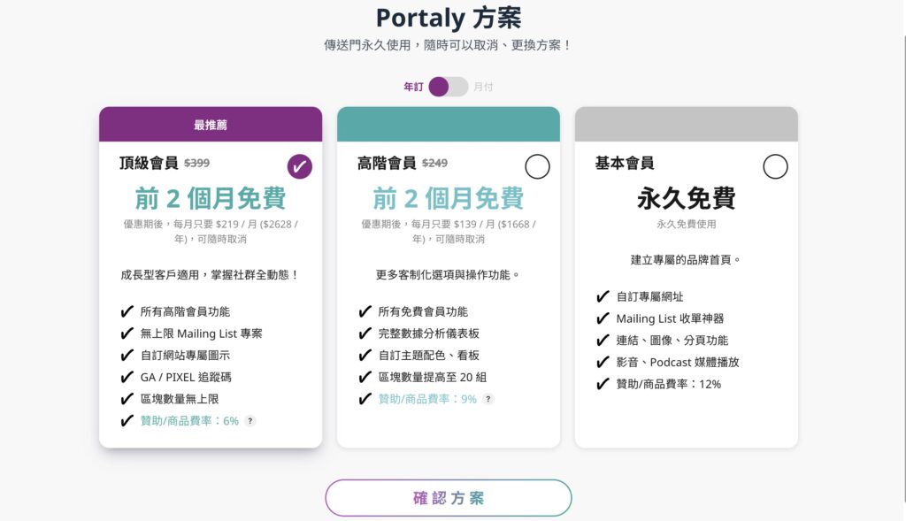 選擇方案
