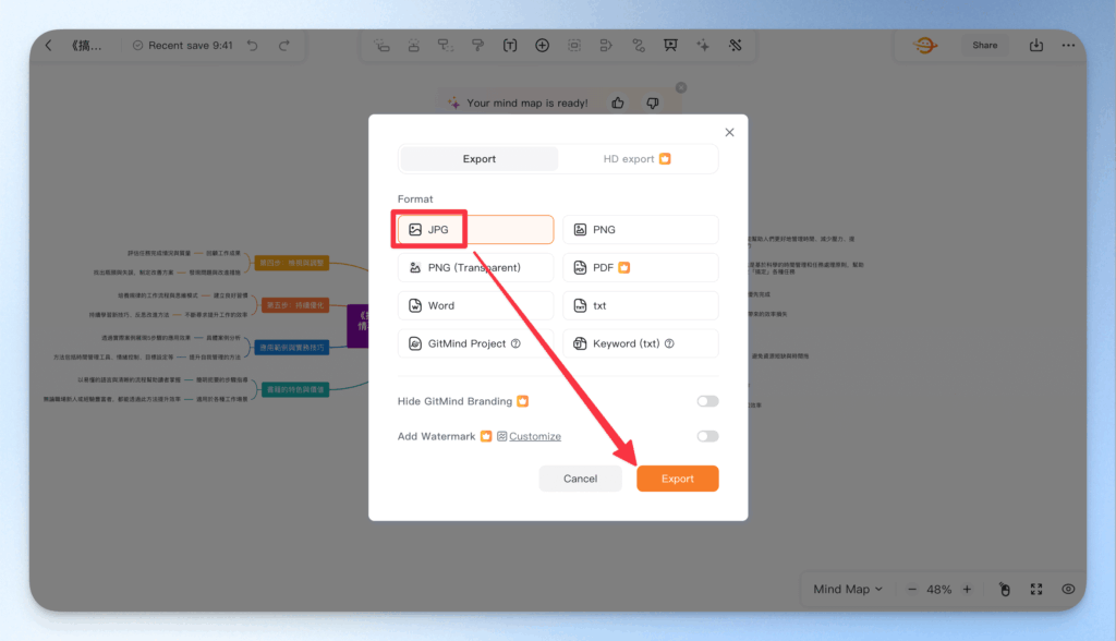 gitmind-free-ai-mind-map-tutorial