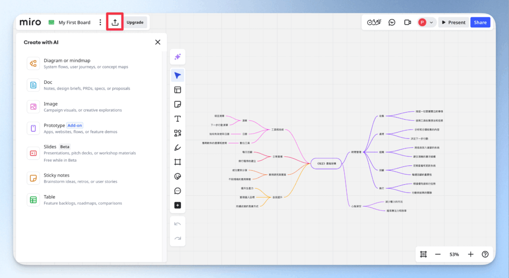 mirro ai-free-ai-mind-map-generation