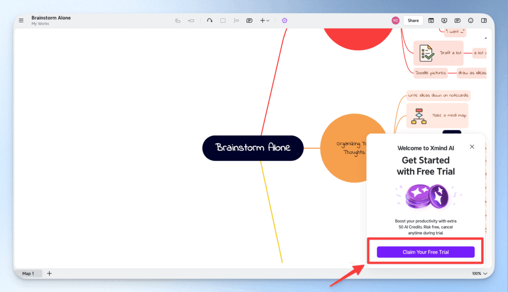 xmind-free-ai-mind-map-tutorial