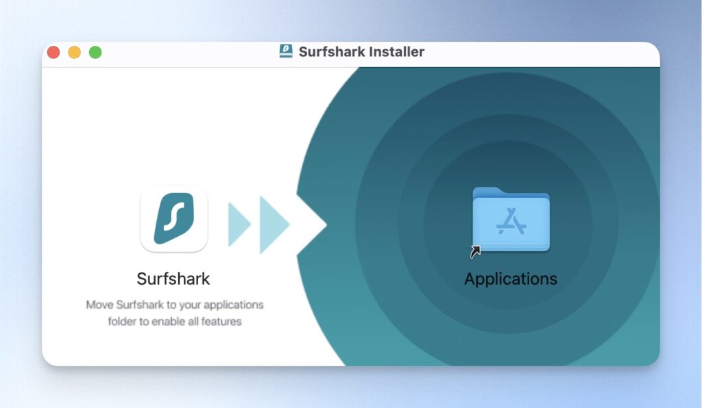 安裝 Surfshark VPN