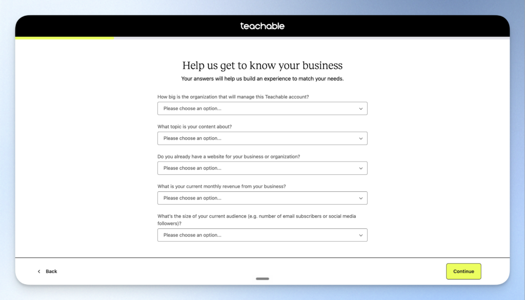 回覆一些 Teachable 的小調查