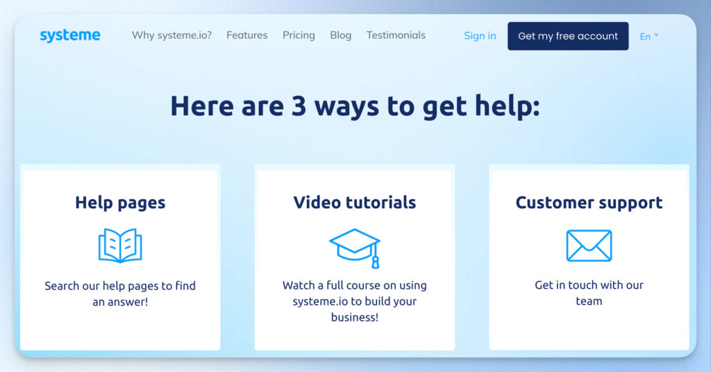 Systeme.io 官方教學