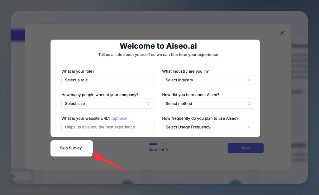 aiseo-signup-tutorial
