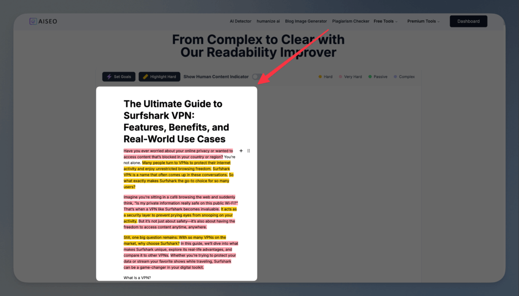 AISEO-article-genetate-and-readability-Improver