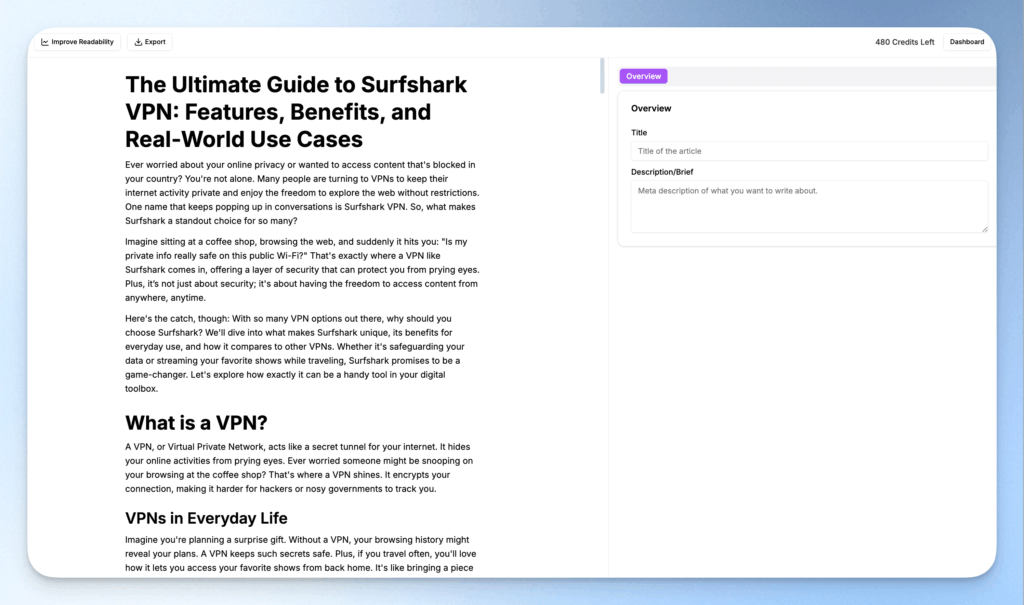 AISEO-article-genetate-and-readability-Improver