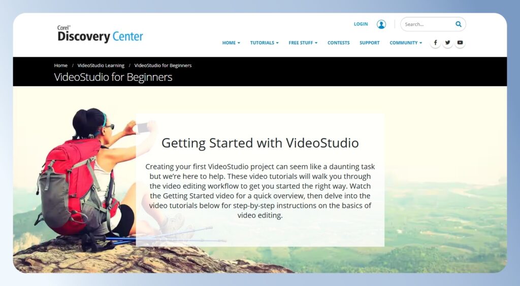 會聲會影 VideoStudio 官方教學網站