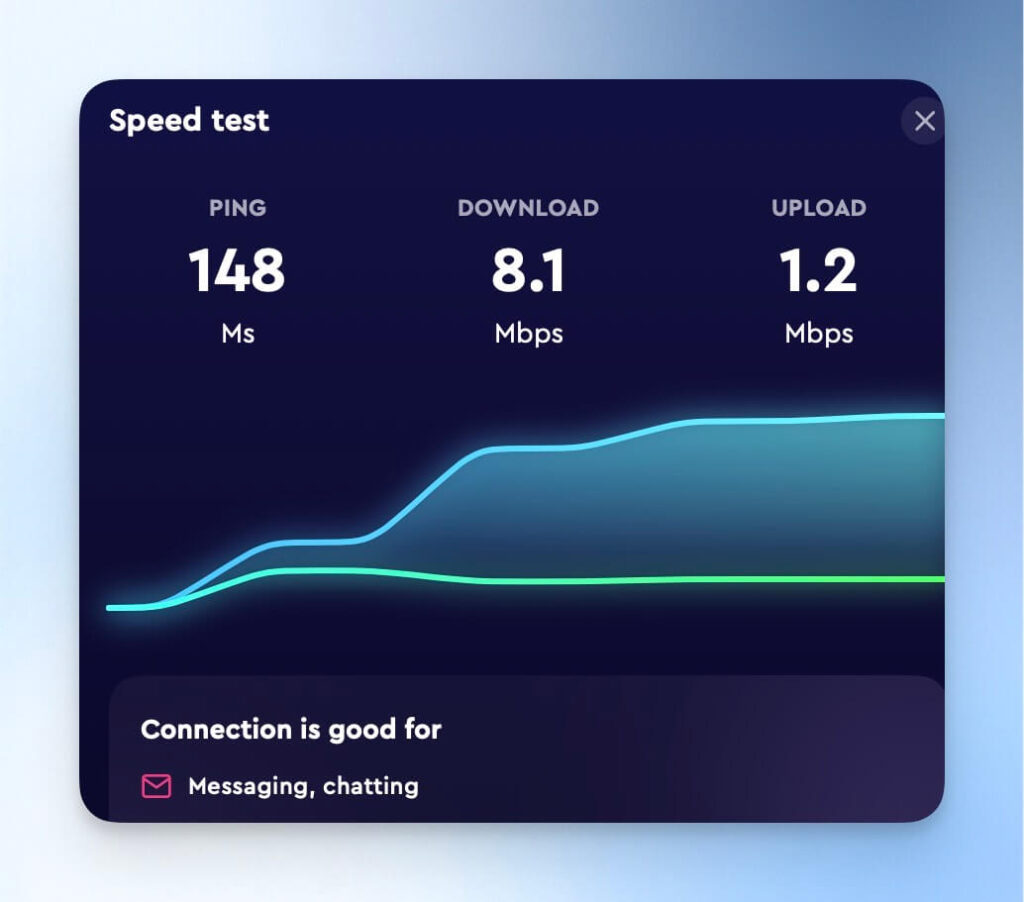 ClearVPN 馬來西亞網路連線速度實測