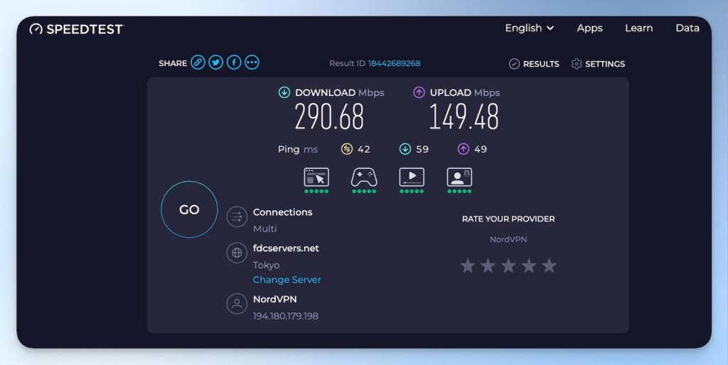NordVPN:最穩定、最順的日本 Netflix 體驗