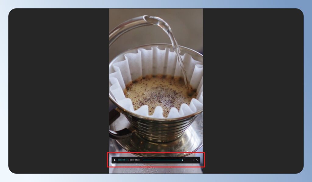 CapCut 電腦版全螢幕播放畫面