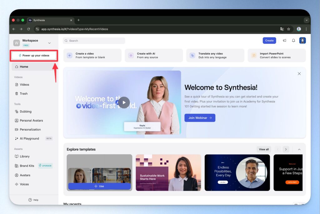 Synthesia 購買教學步驟