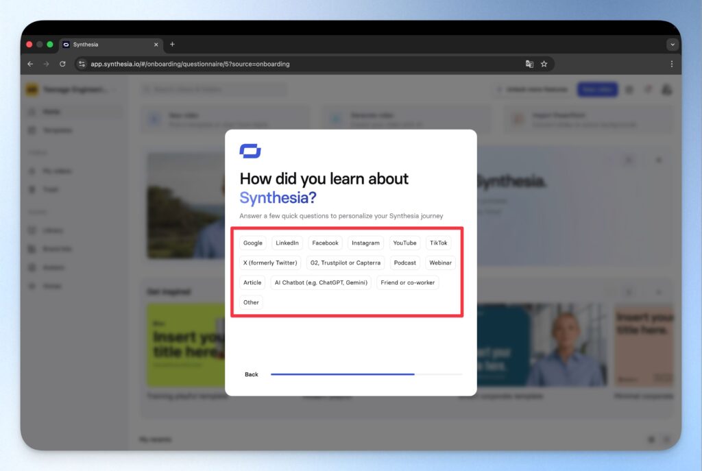 Synthesia 註冊:你怎麼知道 Synthesia