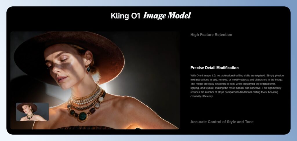 Kling AI 功能特色 Image Model 技術